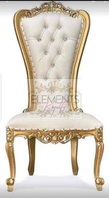 White Throne Chair Rentals