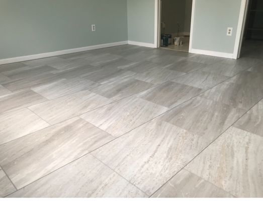 Tile flooring