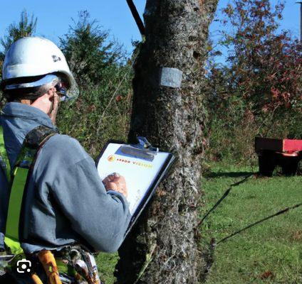 Tree inspection - Arborist report - Landscape inspection - Tree inventory report - W.G. Arborist Consultants