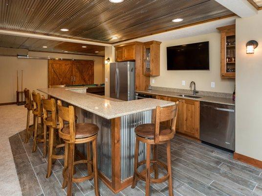 Basement remodel