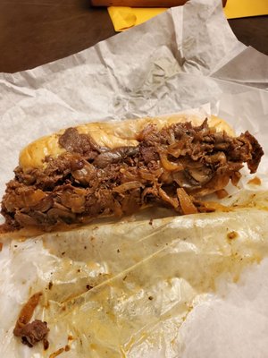 Stone steak hoagie