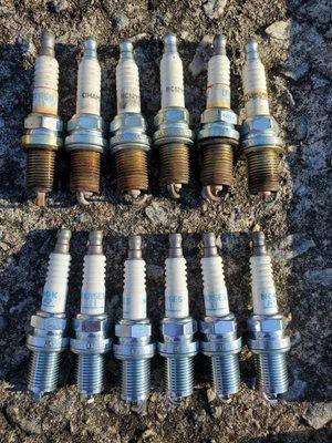 Spark plug replacement