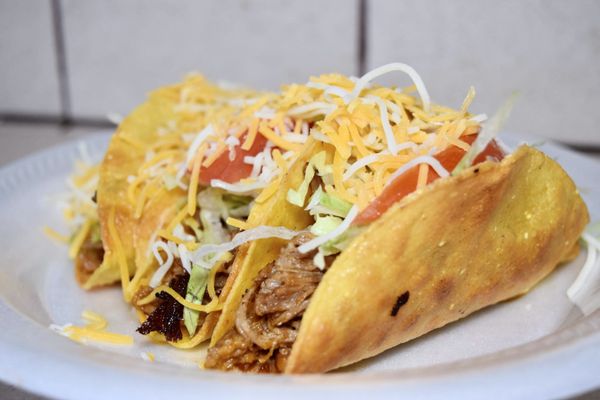 Shredded beef tacos!