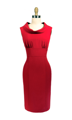 Greta Dress Red