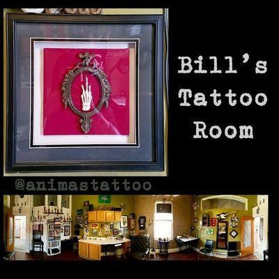 Bill's tattoo room