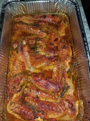 Baked Turkey Wings