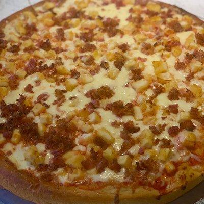 Chicken Bacon Ranch deep dish