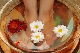 Relaxing Peppermint foot soak