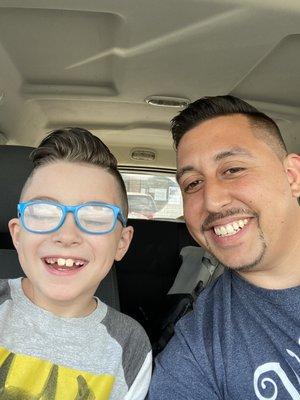 Haircuts BOTH ME AND MY SON!