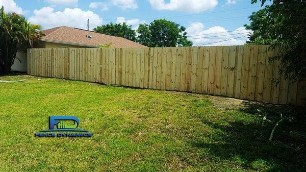 All-natural wood privacy fencing available from Fence Dynamics.  Contact us today at 941-697-4448 to schedule your FREE in-ho...