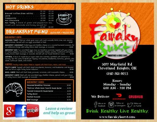 Fawaky Burst CH menu2