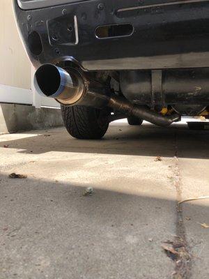 Muffler I had installed