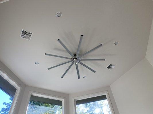 Paddle fan install