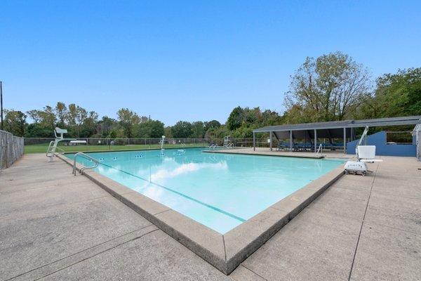 Pool at Camp Butternut Springs.