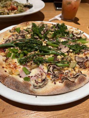 Vegetarian pizza