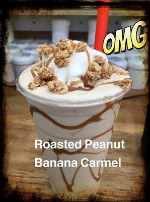 Roasted Peanut Banana Caramel