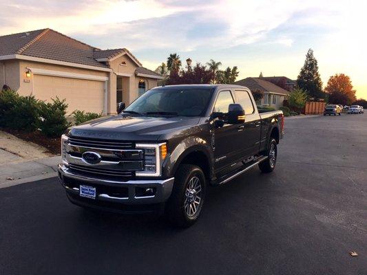 2017 Ford Superduty Lariat Ultimate purchased at Team Ford Woodland.