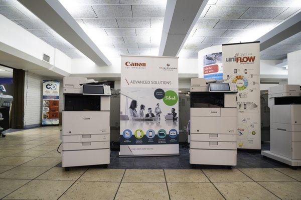 Our showroom is full of Canon Printers, Brother Printers and more, come see us in Mcallen Texas on 10th street.