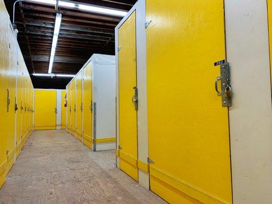 We offer three floors of storage units. Various sizes available.