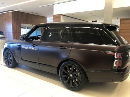 Matte Range Rover