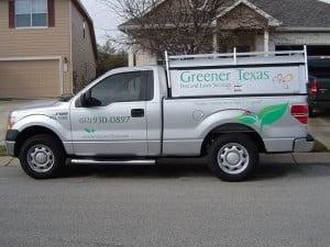 Our Greener Texas branded truck carries eco-friendly products and allows us to service your home or office.