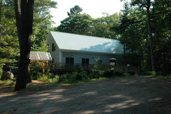 Visit our 68 acres campus in Woolwich -- peruse our book & tool store, take a hike around our pond & tour the timber frame shop