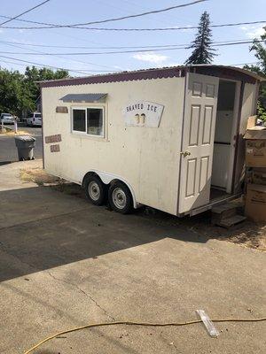 New trailer before remodel