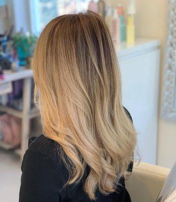 Balayage highlights