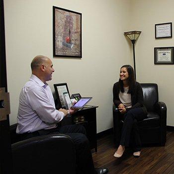 A consultation with Dr. Steve Palazzo at Integrative Chiropractic