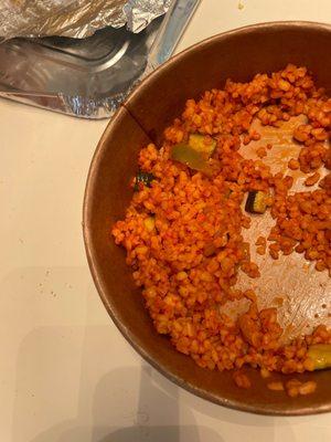 Bulgur (half gone already!)