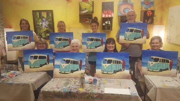 A private painting party!