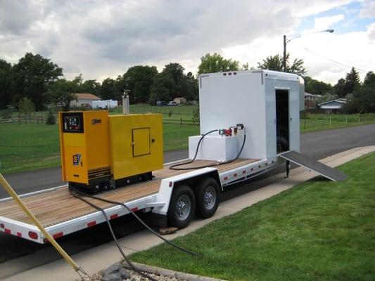 Disaster response trailer