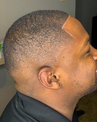 Men's Haircut Low fade