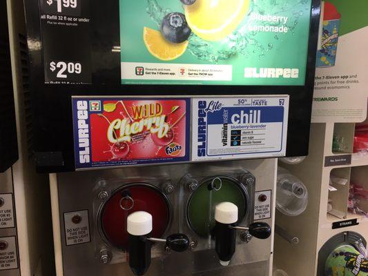 Slurpee machine flavors