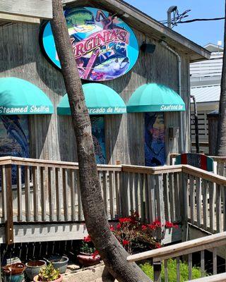 Restaurant entrance.