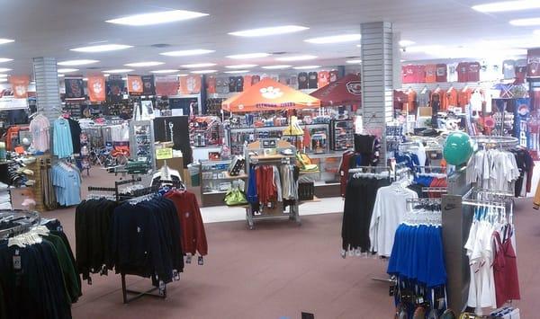 Inside of Store, looking towards the front.