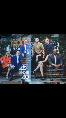 Dr. Ryan Boylan's 40 under 40 Covershot