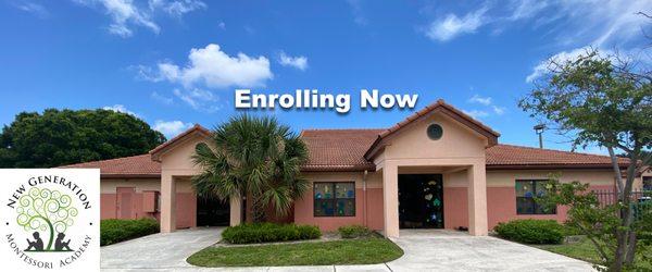 Our School is now open! Enrolling now from 6 months old to 5 years old