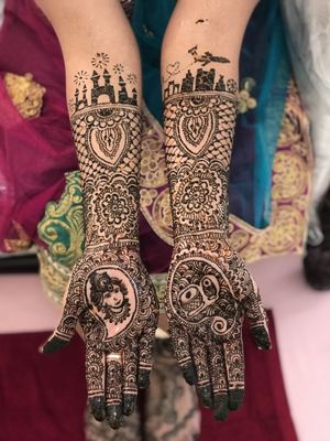 Bridal henna