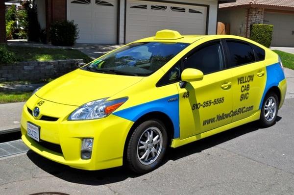 Berkeley Yellow Taxi Cab