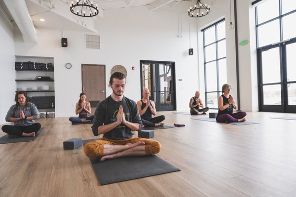 Yoga Via Studio inside Contact Climbing Gym