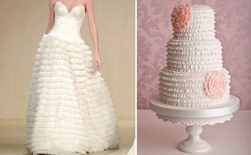 Cakes that match your Gown