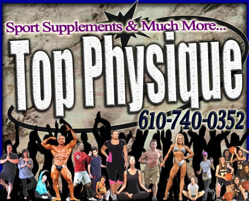 Top Physique Sport Supplements, NPC stage supplies, and general vitamins. Since 1994*