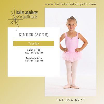 Classes for age 5