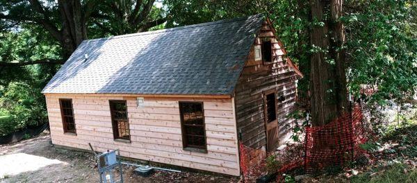 Well build house that are made of wood