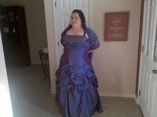 Dress altered by Cinderella Couture