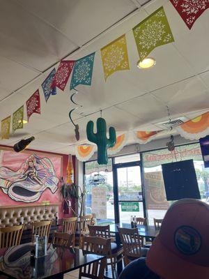 Saguaro and other decor made me feel like I was back home