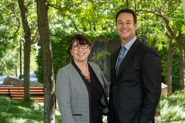 Attorneys Suzanne Alves and Scott Radcliffe