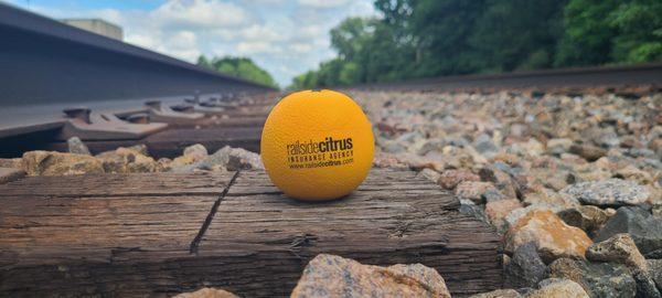 Railside CItrus orange.