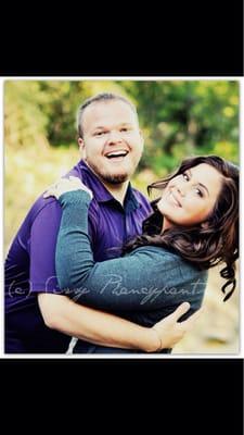 One of the many great shots from our engagement photo shoot. Ashley's hair and make up was perfect!